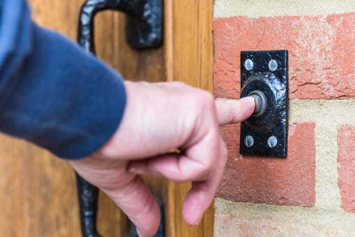 doorbell scene